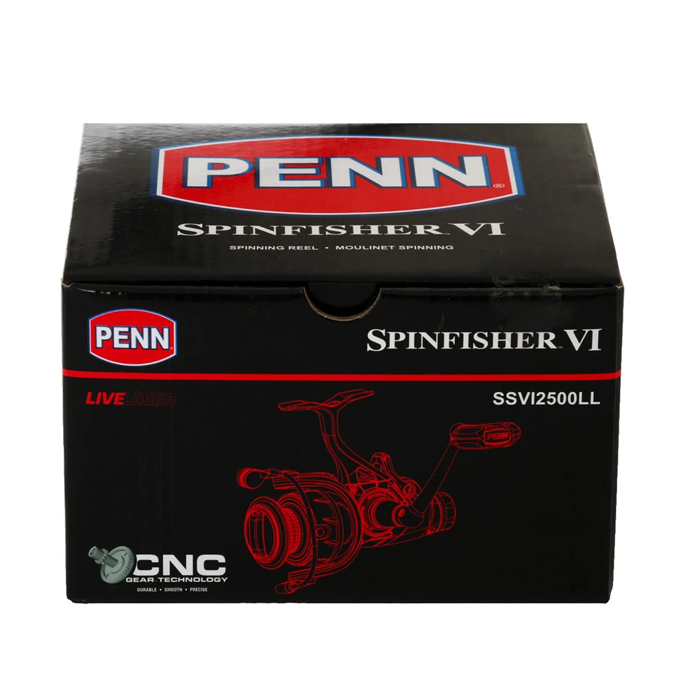 PENN Spinfisher VI 2500 Live Liner Spinning Reel 3 PENN Spinfisher VI 2500 Live Liner Spinning Reel