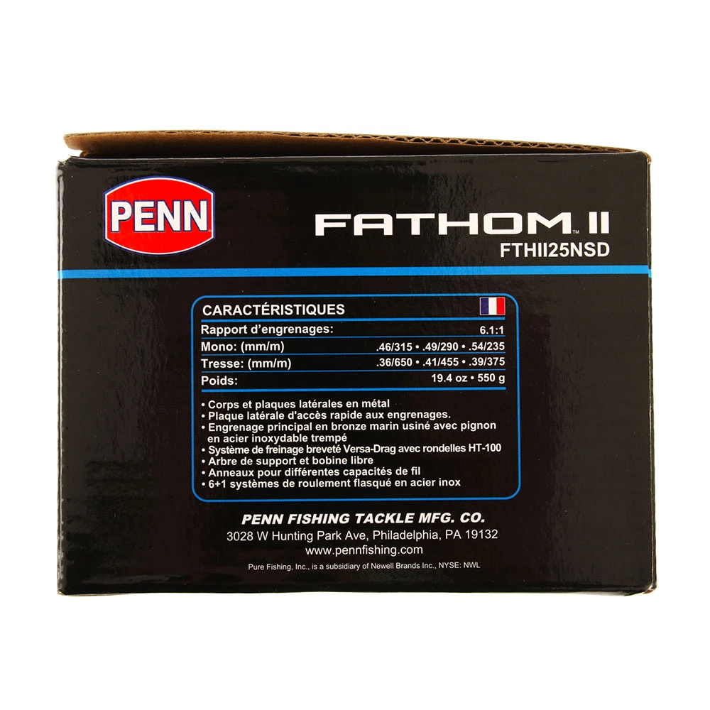 PENN Fathom II 25N Overhead Star Drag Reel 4 PENN Fathom II 25N Overhead Star Drag Reel - Image 2