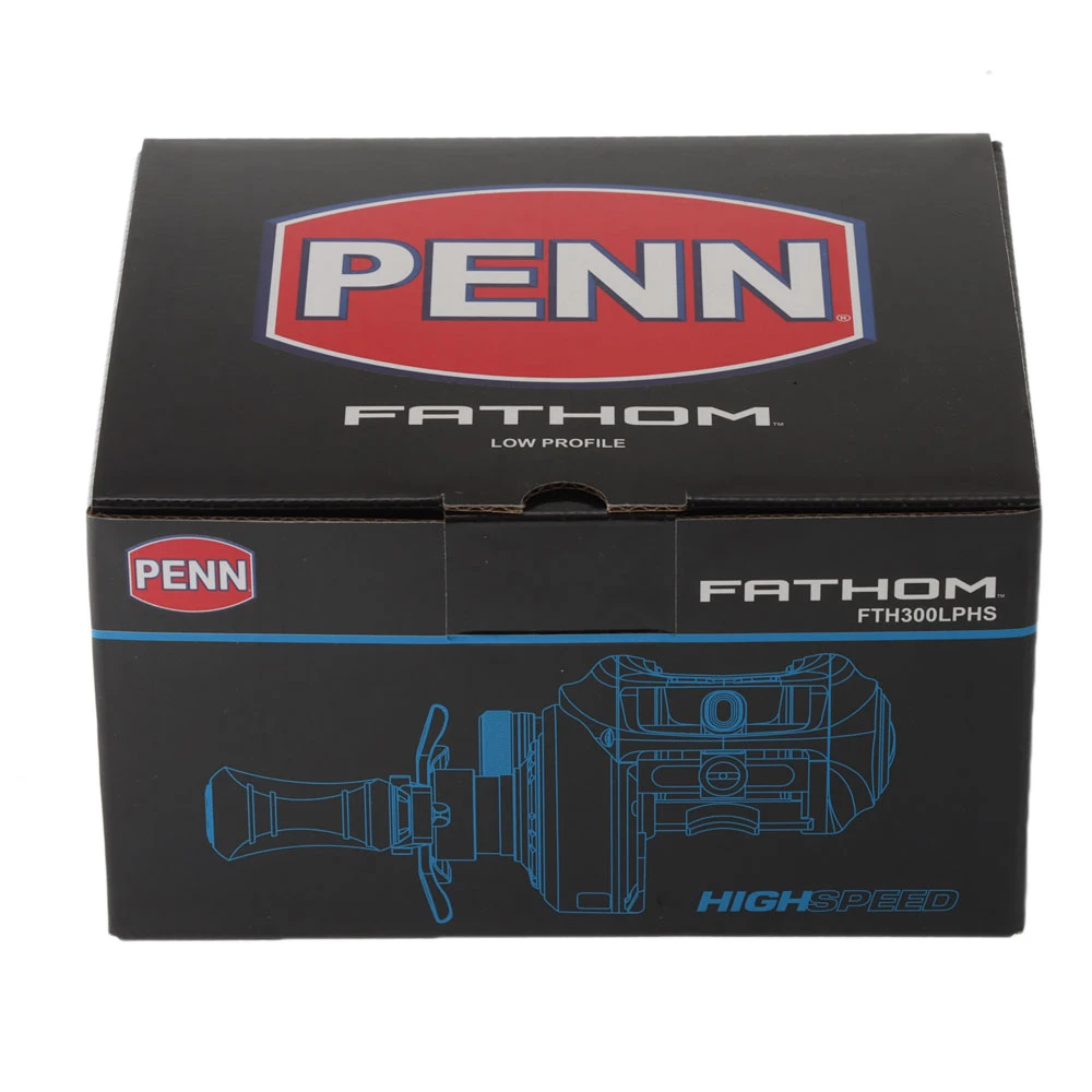 PENN Fathom 300 Low Profile High Speed Baitcaster Reel 3 PENN Fathom 300 Low Profile High Speed Baitcaster Reel