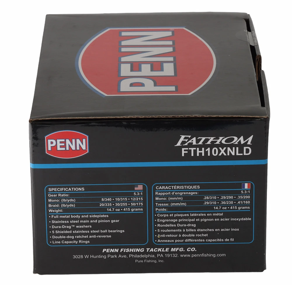 PENN Fathom II 10 XNLD Jigging Reel 4 PENN Fathom II 10 XNLD Jigging Reel - Image 2