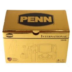 PENN International 16VIS 2-Speed Game Reel Gold
