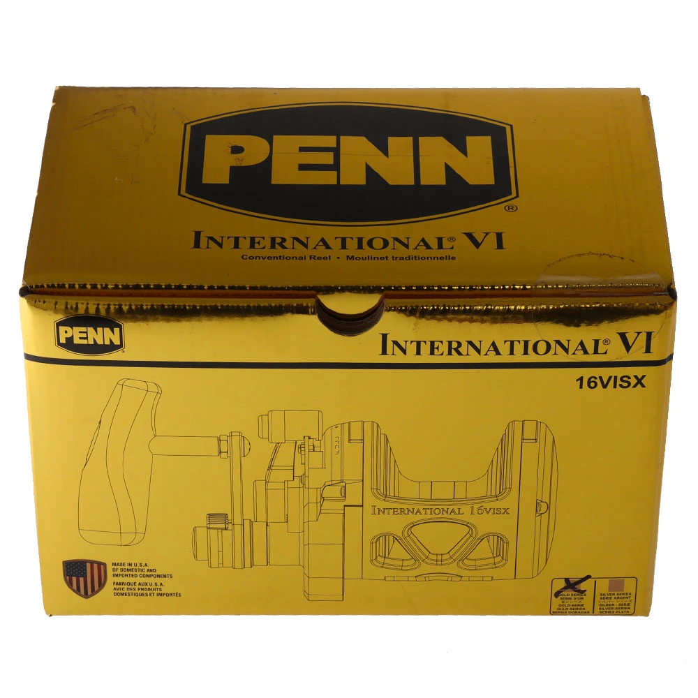 PENN International 16VISX 2-Speed Game Reel Gold 3 PENN International 16VISX 2-Speed Game Reel Gold