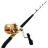 PENN International 30VISX Ocean Assassin 2-Speed Gold Bent Butt Game Combo 5ft 5in 24kg 2pc