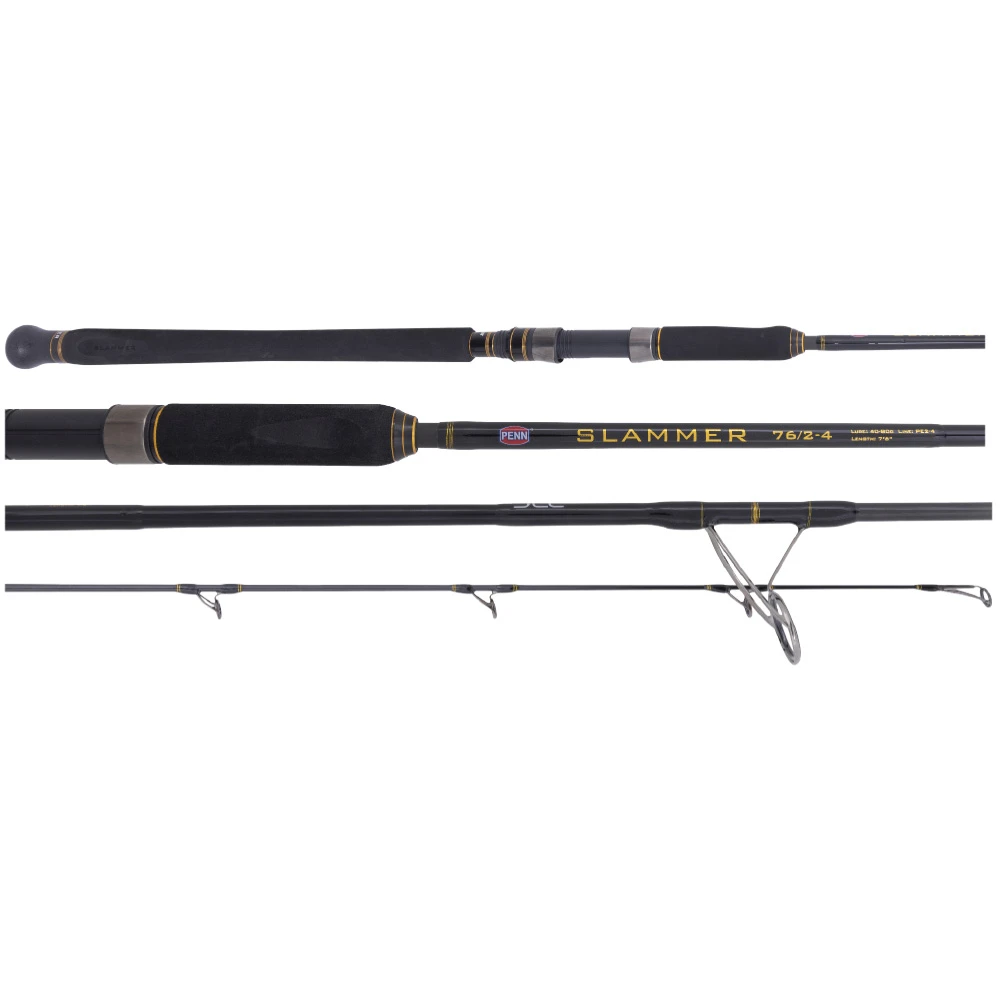 PENN Slammer 791M Spinning Rod 7ft 9in PE1-2 1pc 3 PENN Slammer 791M Spinning Rod 7ft 9in PE1-2 1pc